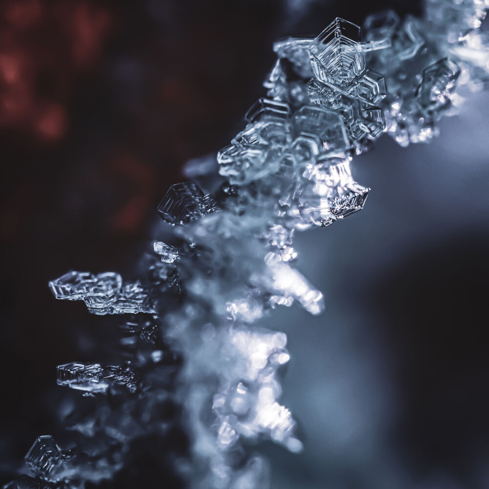 Ice crystals