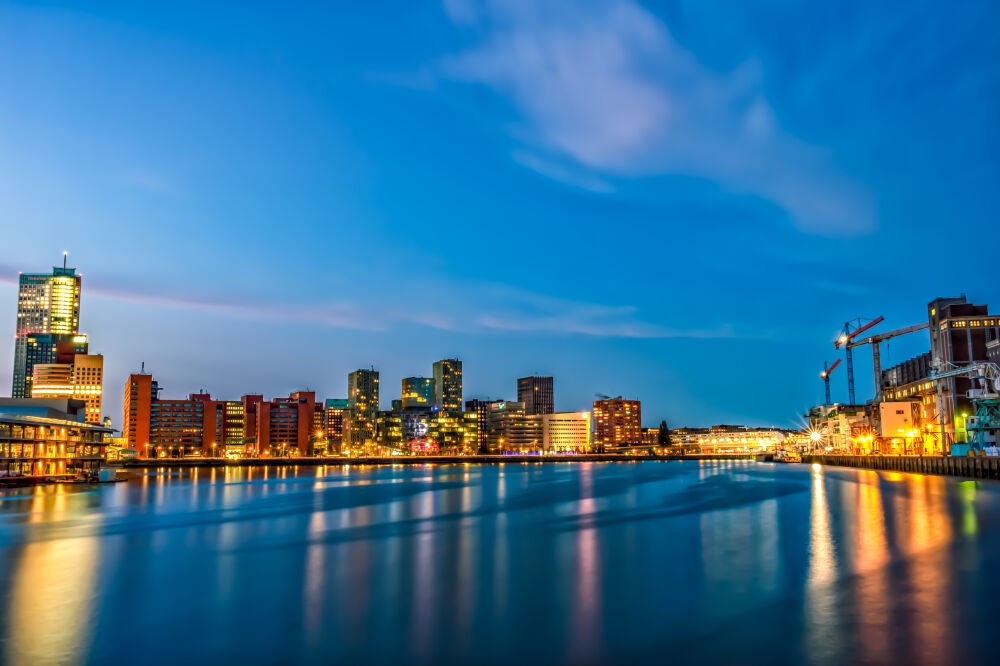 Sfeervolle Rijnhaven Rotterdam