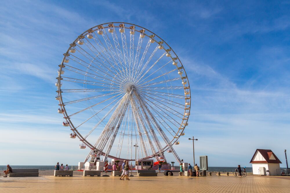 Het kermisrad te Middelkerke