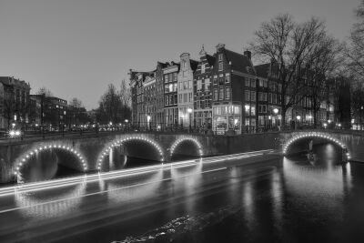 Amsterdam kruising Keizers-, Leidsegracht