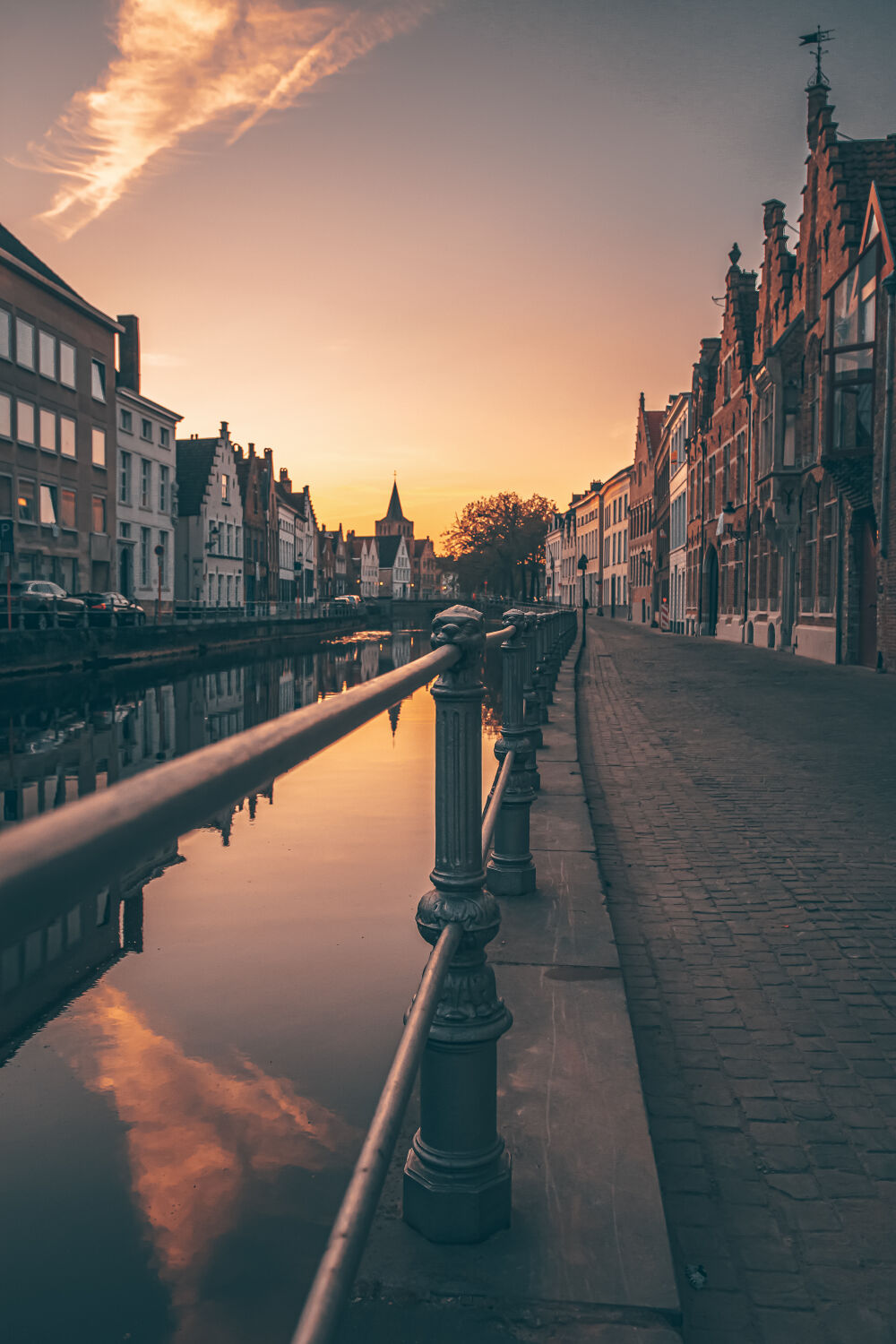 Bruges at Sunset