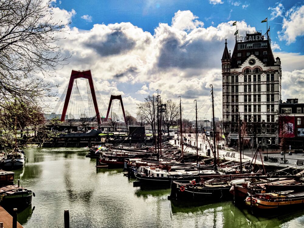 Oude Haven Rotterdam - Witte Huis - Willemsbrug