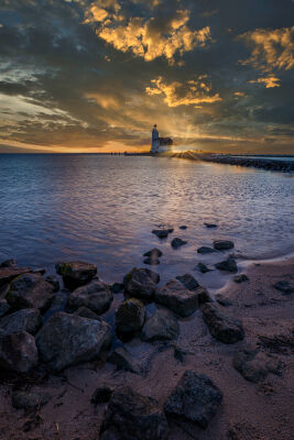 Lighthouse at Marken