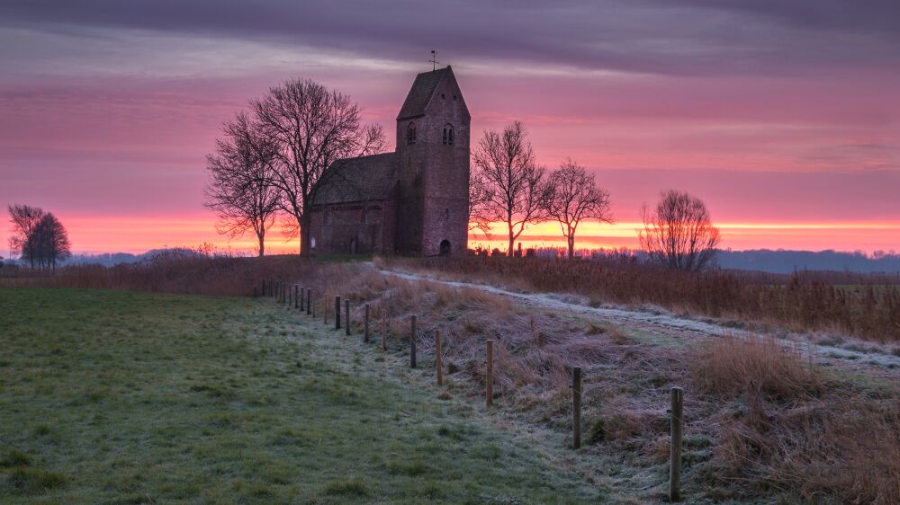 Kerkje van Marsum Groningen