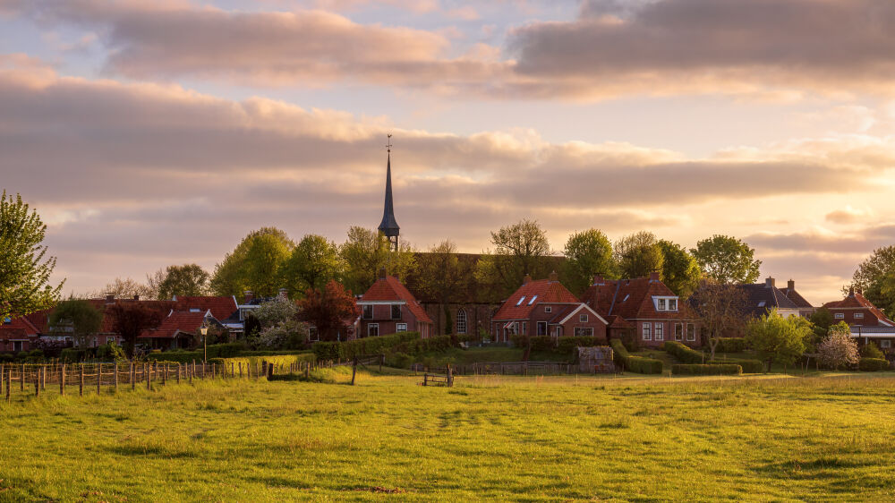 Zonsopkomst in Niehove