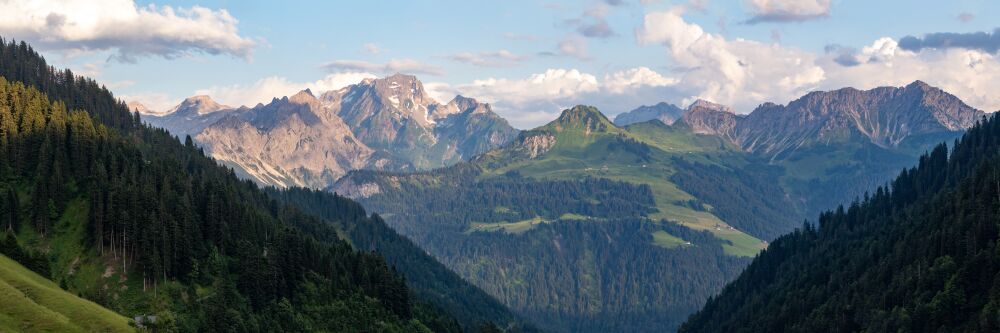 Berglandschap in de alpen