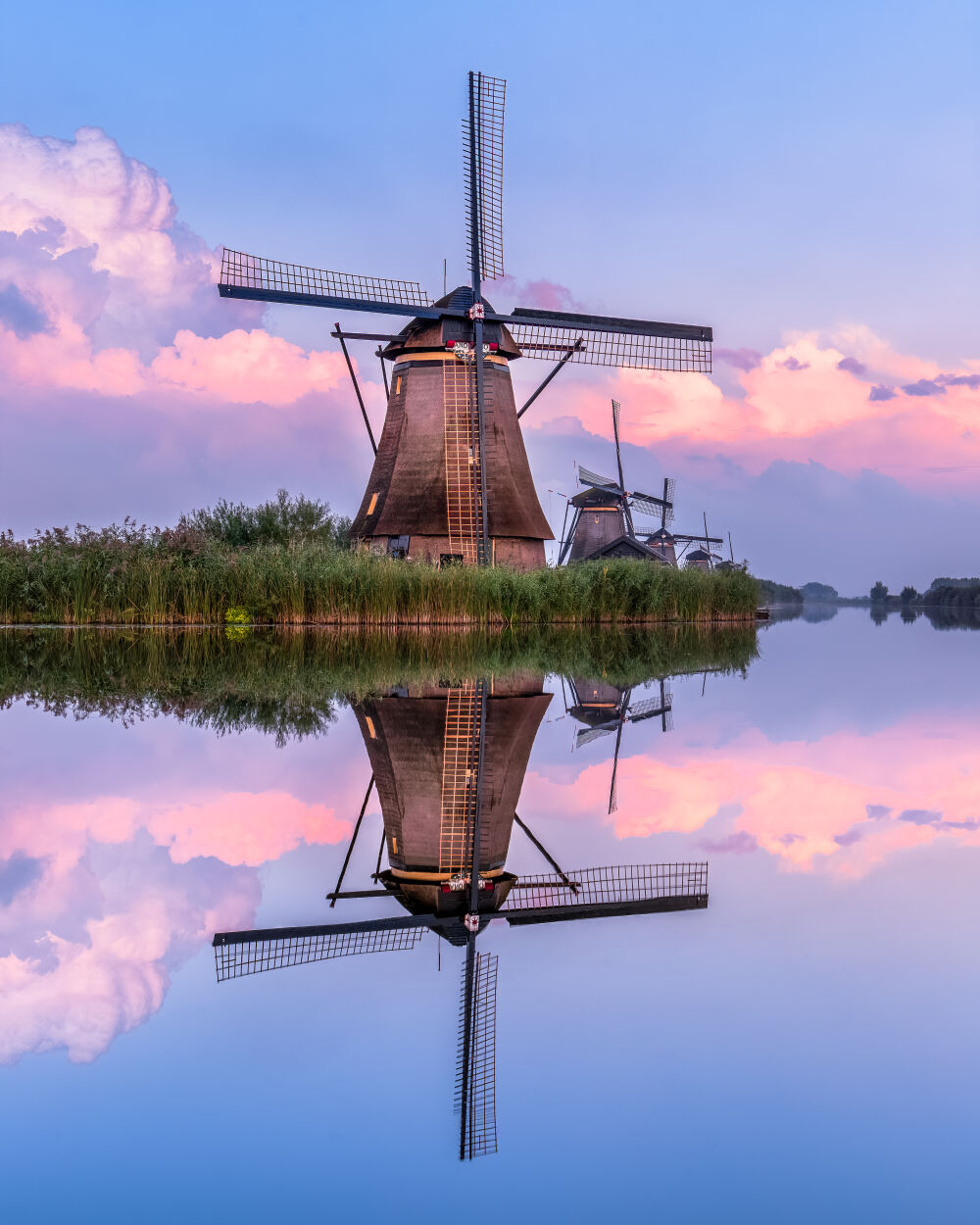 @mytruecolours - Pink Clouds Kinderdijk