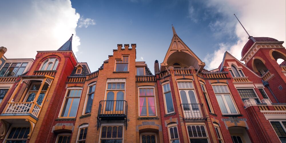 Art Dco houses in Alkmaar