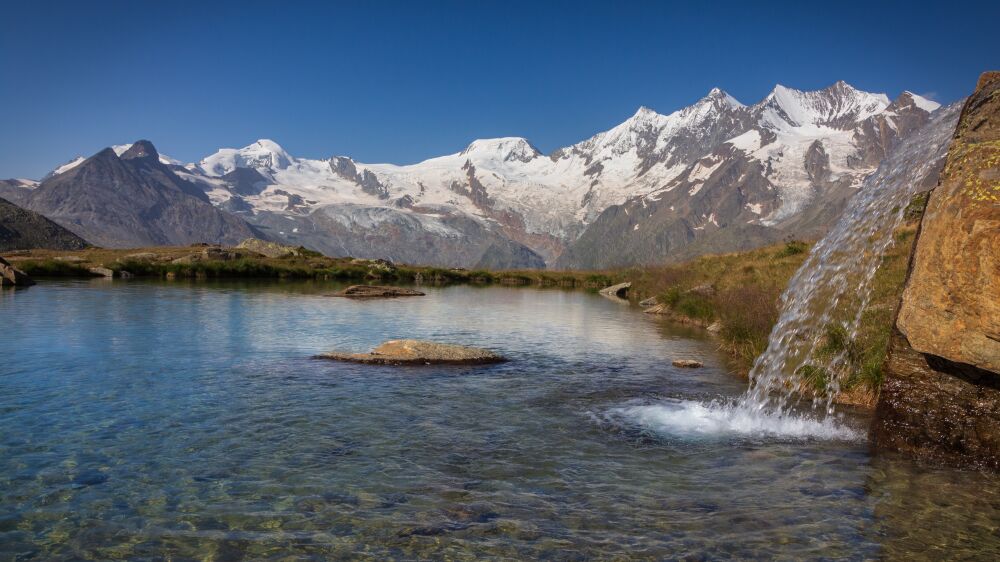 Bergmeer bij Saas-Fee