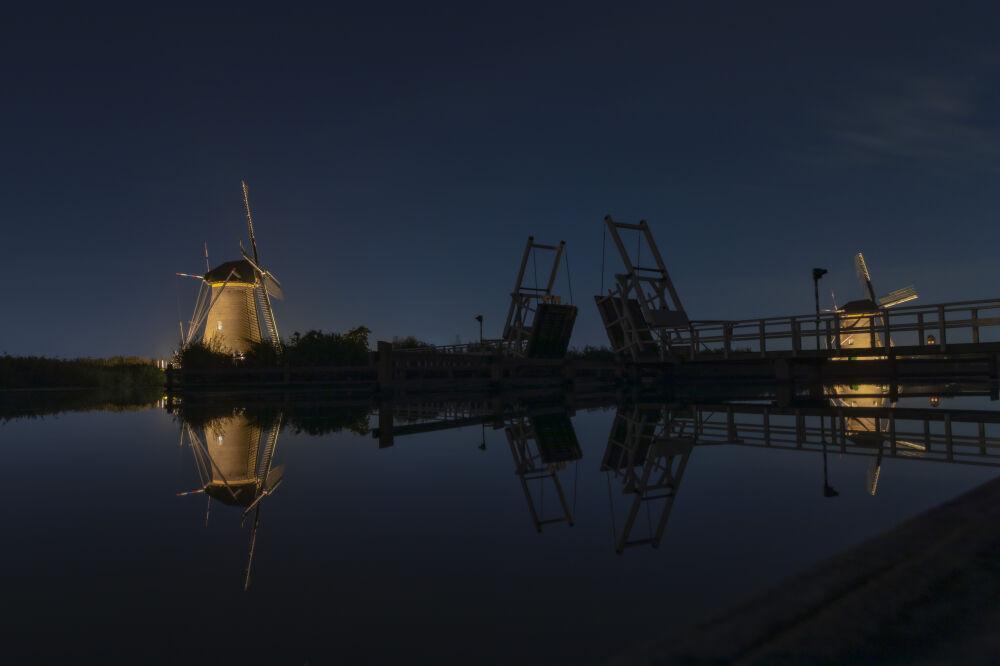 Molen brug kinderdijk