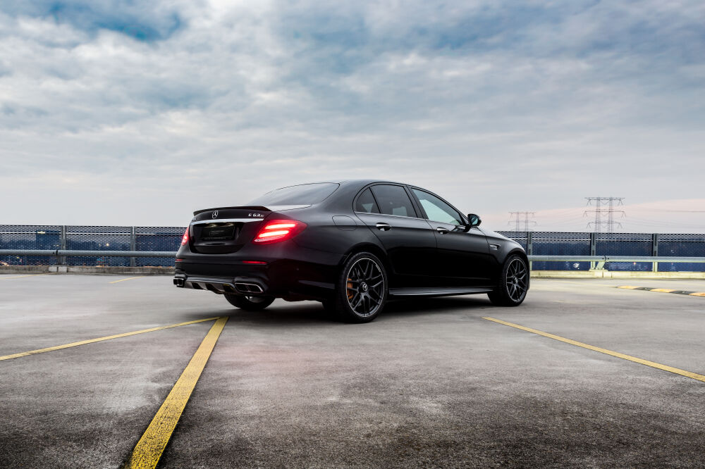 Mercedes E63.S AMG Rear Industrial