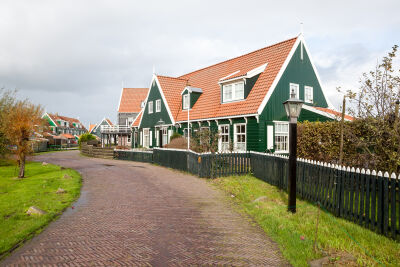 typische Nederlands huisjes 