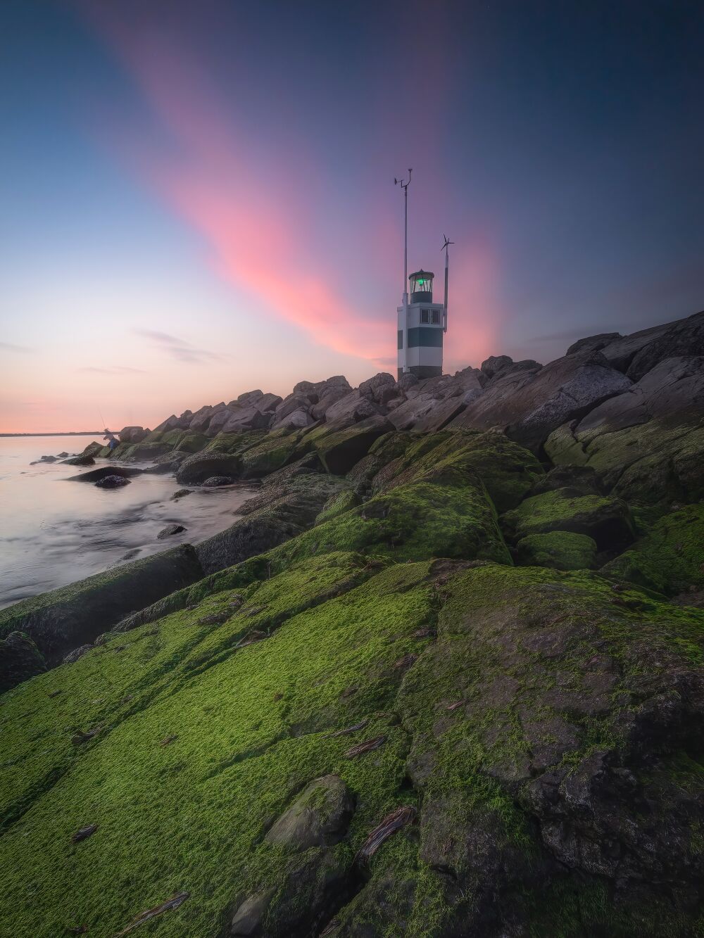 IJmuiden, sunset