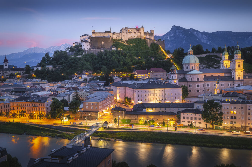 Panorama of Salzburg