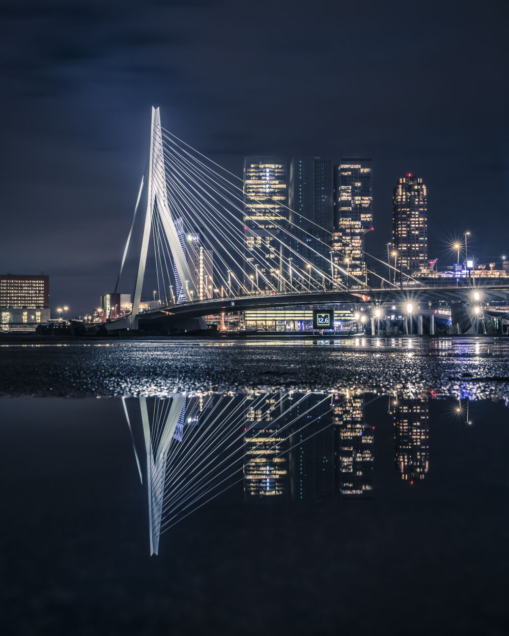 @mytruecolours - Puddlegram Erasmusbrug