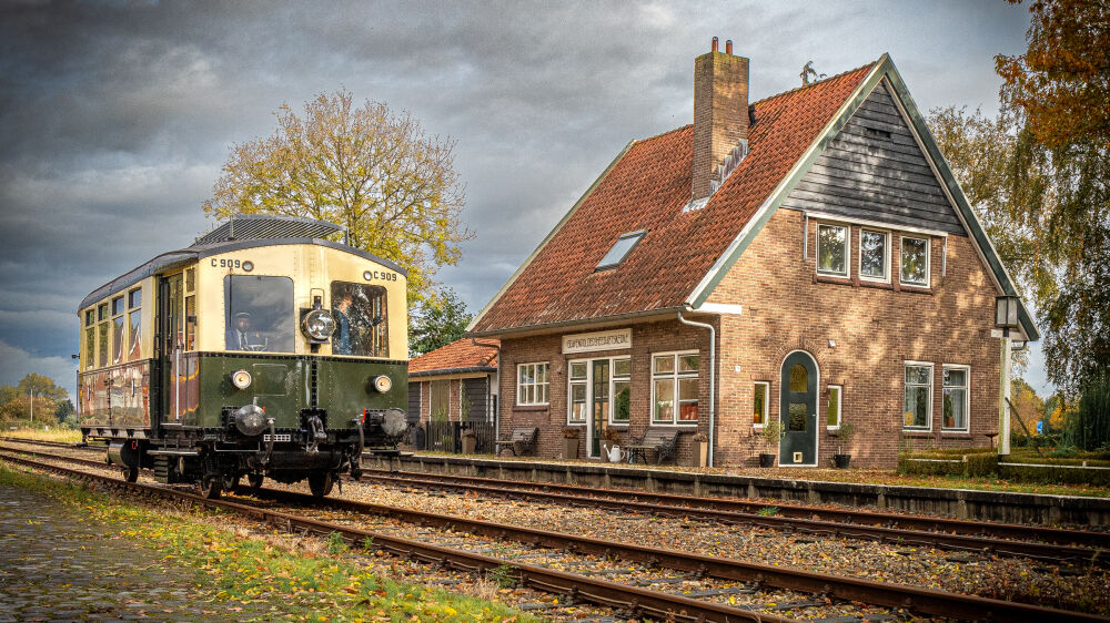 Tram op de ringlijn (Zuid-Beveland)