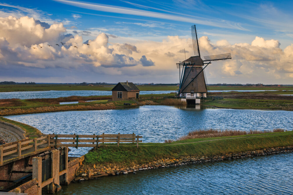 Poldermolen Het Noorden op Texel