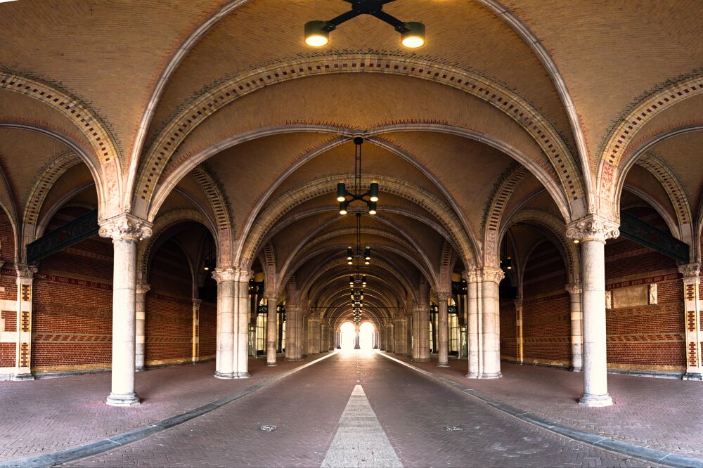 Amsterdam: Brug onder het Rijksmuseum