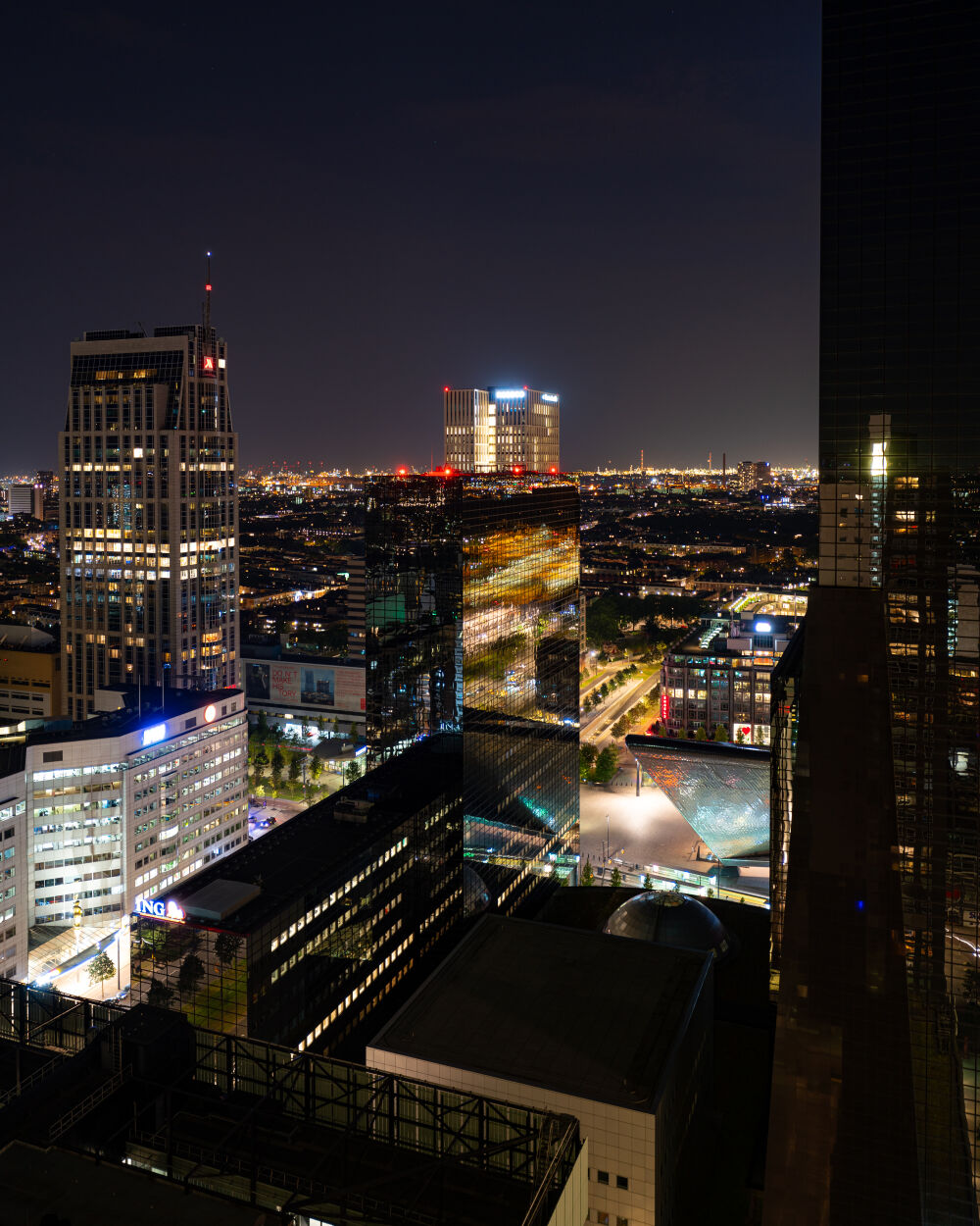 Rotterdam by night