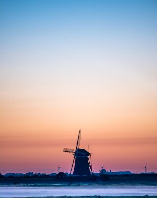 windmills Churning Colors