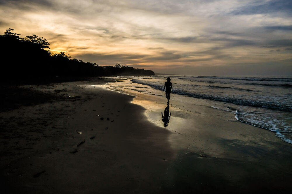 costa rica sunset