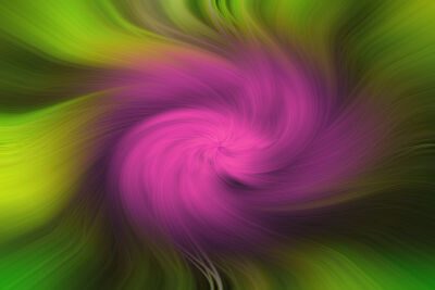 Swirl groen roze paars