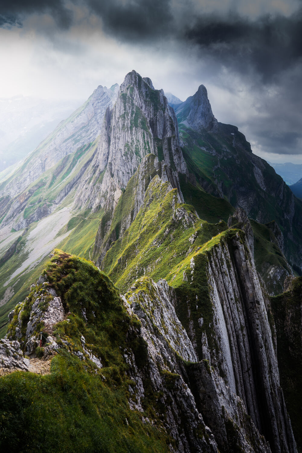 Moody Swiss Mountains